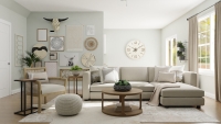 Beauty trends die je woonkamer binnenkomen, van salonkleuren tot interieur